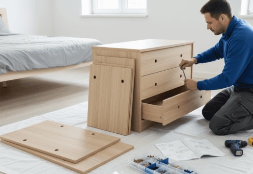 Perakitan Tempat Tidur dan Kasur
